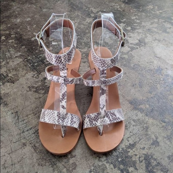 K. Jacques T-Strap Wedge Sandals - sz 36 - Picture 2 of 6